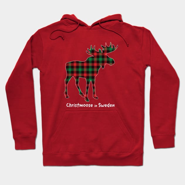 Christmoose In Sweden Hoodie by Pine Hill Goods